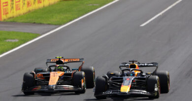 No Templo Sagrado do Automobilismo só deu Verstappen